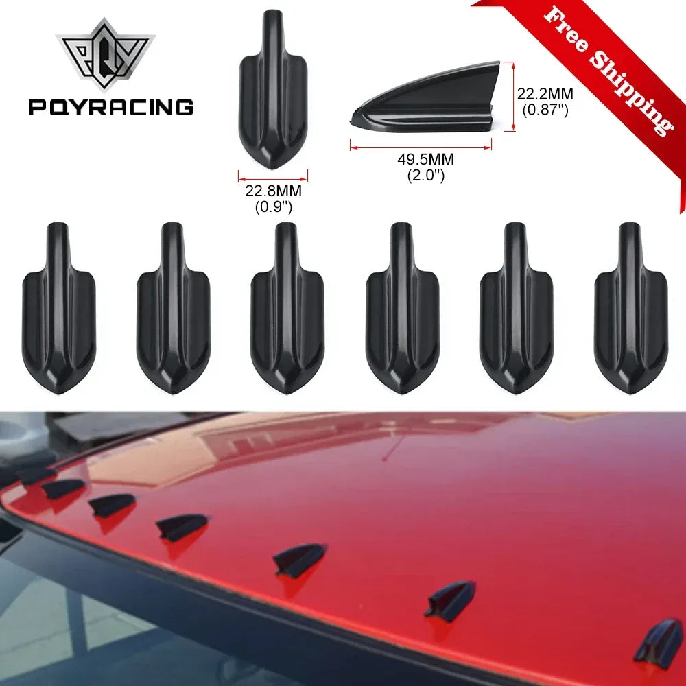6er-Set Dach-Spoilerflossen EVO-Stil – SwissGlanzGarage Autopflege Schweiz