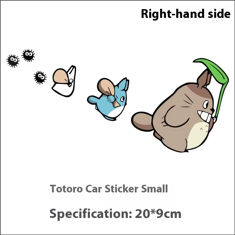 Totoro Auto-Aufkleber Set
