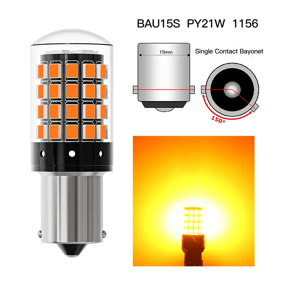 1156 BA15S P21W BAU15S PY21W 7443 W21/5W T20 7440 W21W