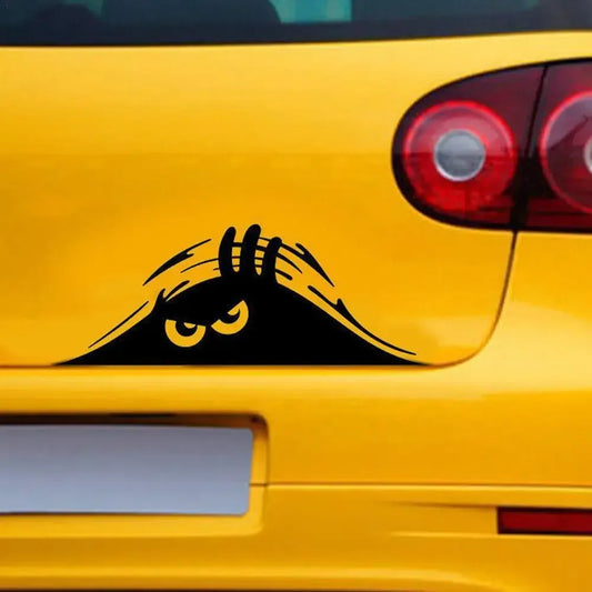 3D Aufkleber Big Eyes für Auto – SwissGlanzGarage Autopflege Schweiz