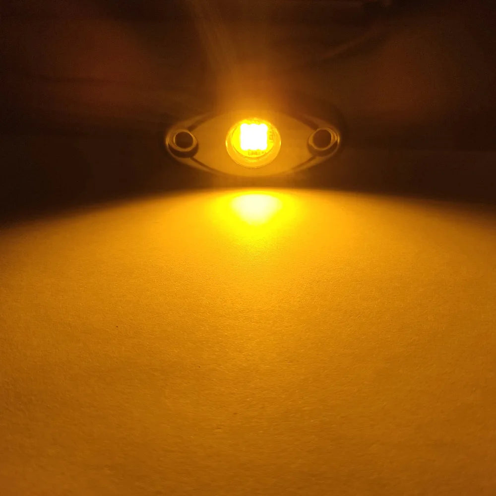 9LED RGB Auto Rock Licht Set