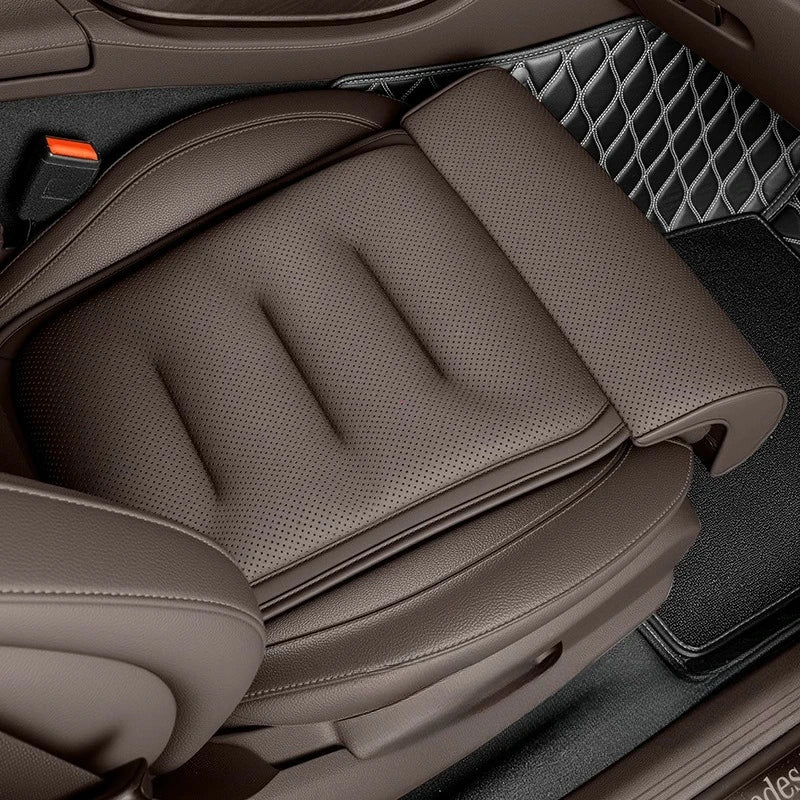 Memory Foam Sitzverlängerung mit Suede-Abdeckung