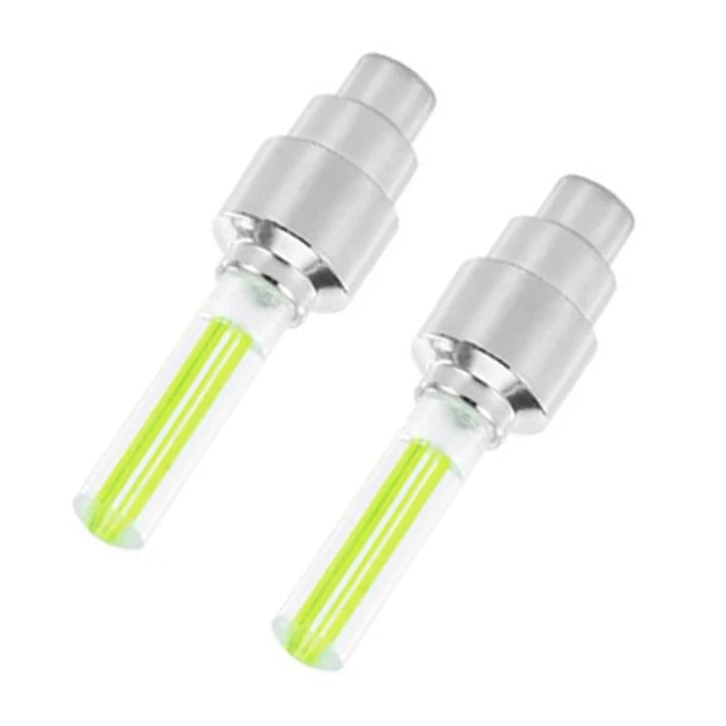 LED Ventilkappen Set für Auto und Fahrrad