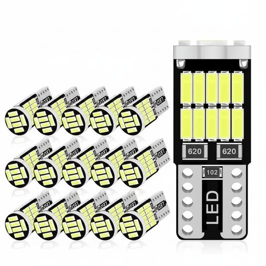 10er Set T10 W5W LED Lampen