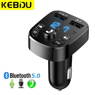 Bluetooth 5.0 FM-Transmitter USB-C Ladegeraet – – SwissGlanzGarage Autopflege Schweiz