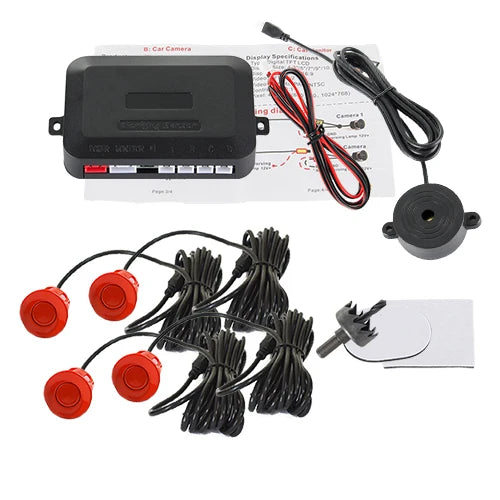 Parksensor-Set mit 4 Sensoren & Warnton