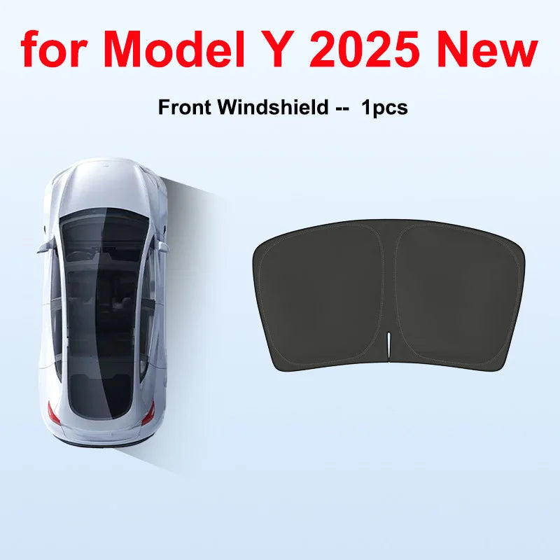 Auto-Sonnenschutz Set für Tesla Model Y