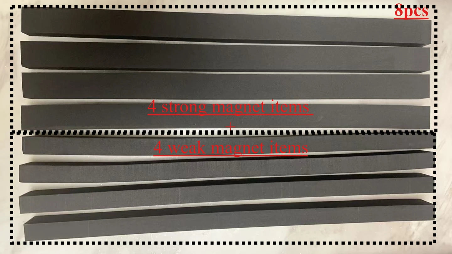 JDM Reflektierende Auto-Dekor-Streifen – Magnetisch