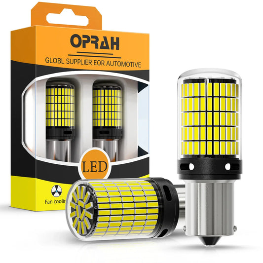 2X Hochleistungs-LED-Lampe 1156 1157 PY21W – SwissGlanzGarage Autopflege Schweiz