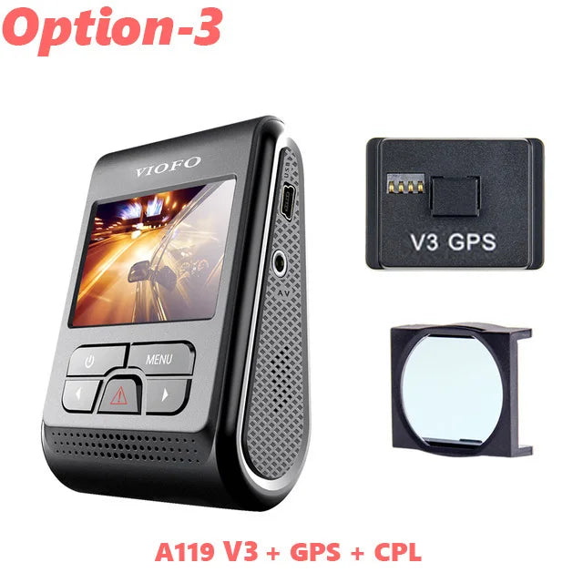 VIOFO A119 V3 2K Dashcam Quad HD