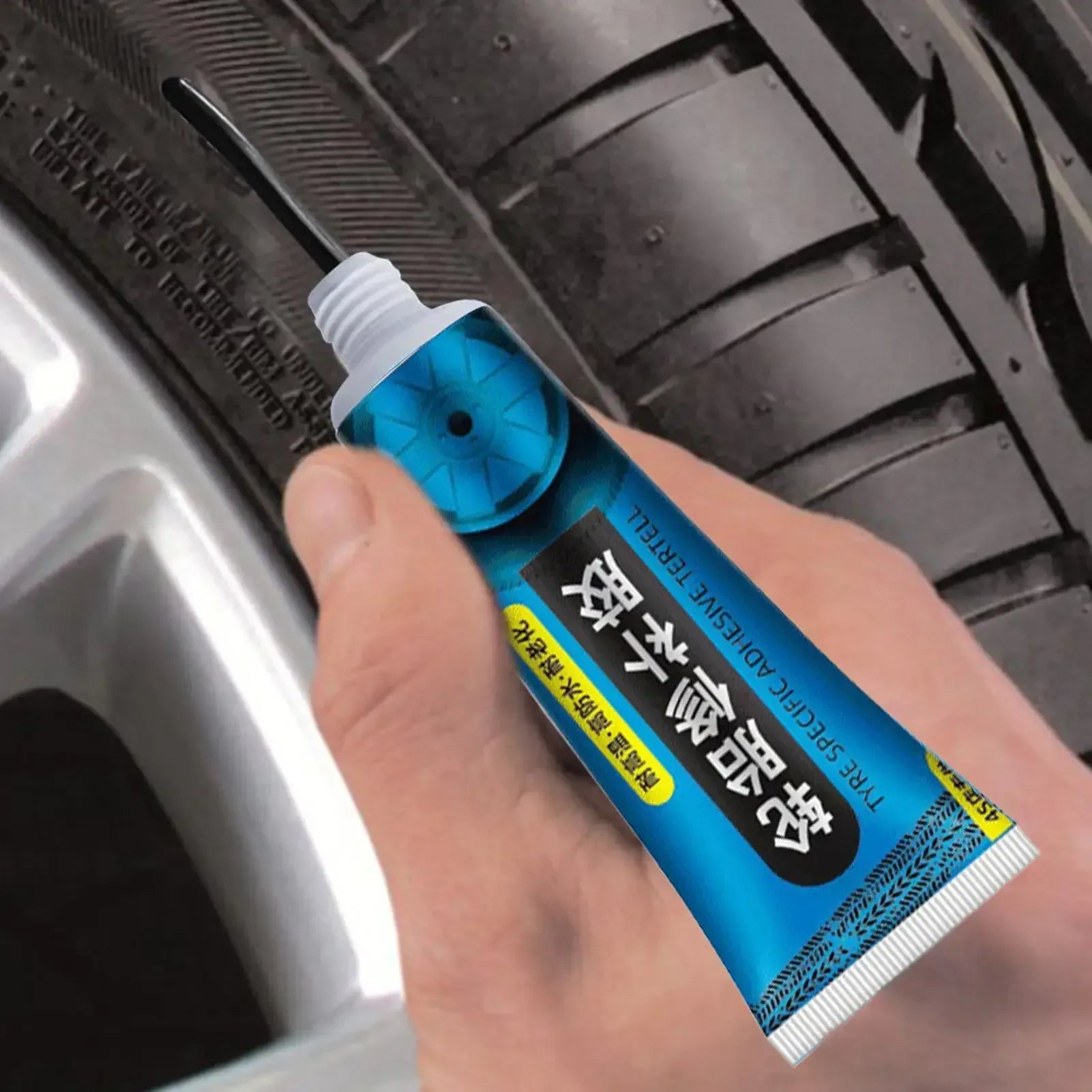 Reifen-Reparaturpaste 60ml – SwissGlanzGarage Autopflege Schweiz