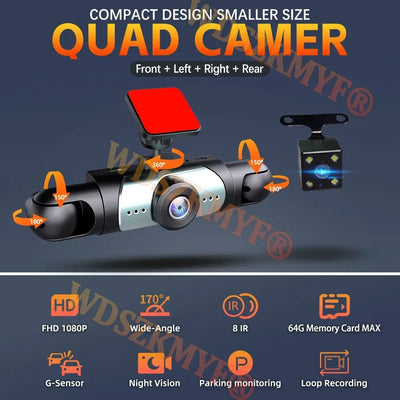 Dashcam-Halterung mit Saugnapf – 360° drehbar – SwissGlanzGarage Autopflege Schweiz