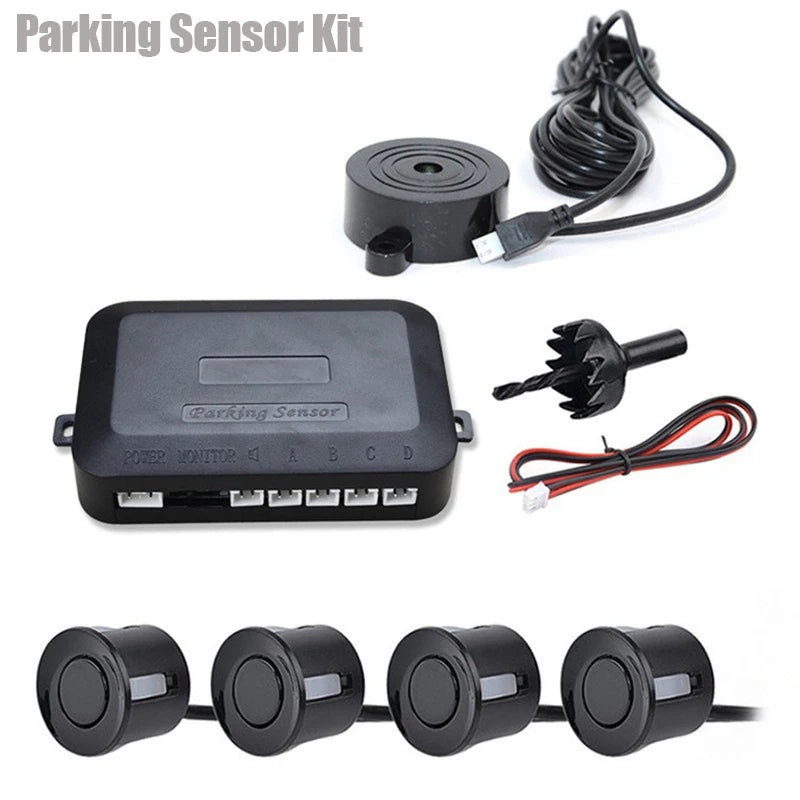 Parksensor-Set 12V mit 4 Sensoren
