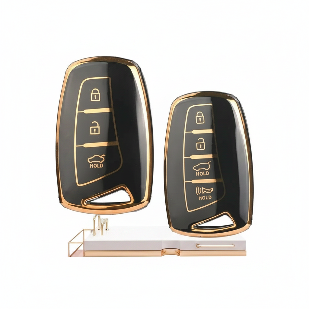 TPU Schlüsselhülle 3/4 Tasten für Hyundai