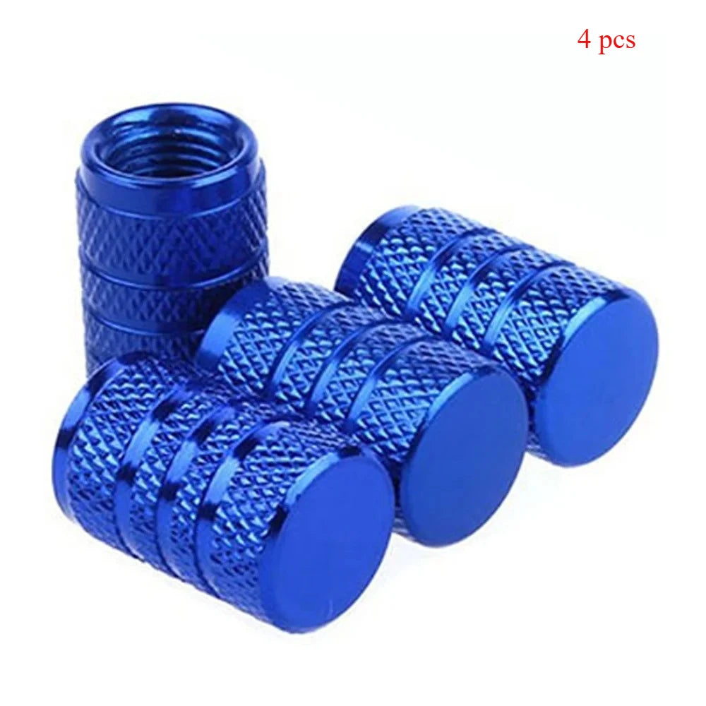 Ventilkappen Alu Schwarz 4er Set