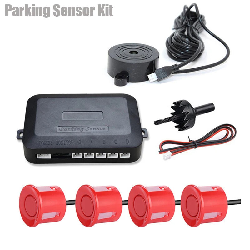 Parksensor-Set 12V mit 4 Sensoren