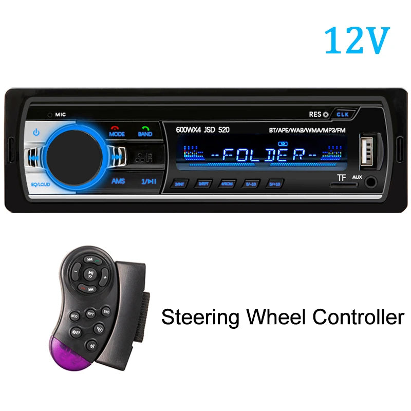 1 Din Bluetooth Autoradio mit USB & AUX