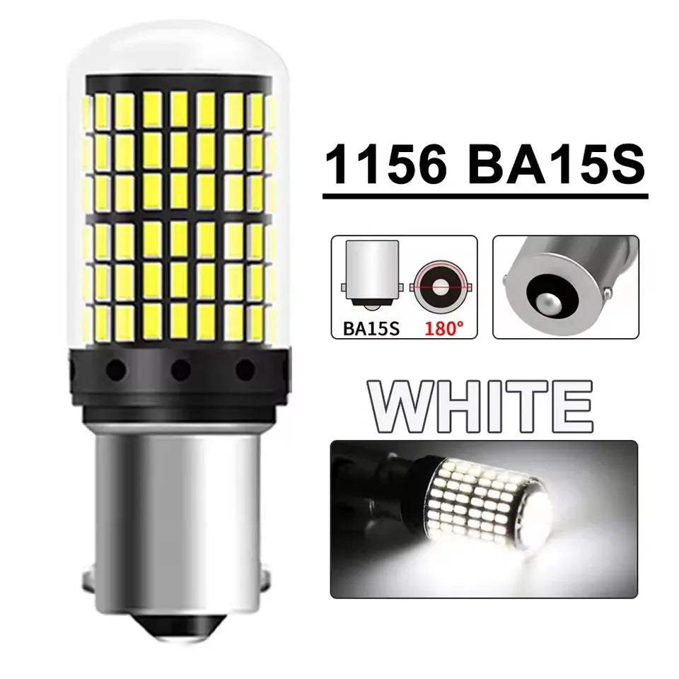 1156 BA15S LED Birne Set 3014 144 SMD