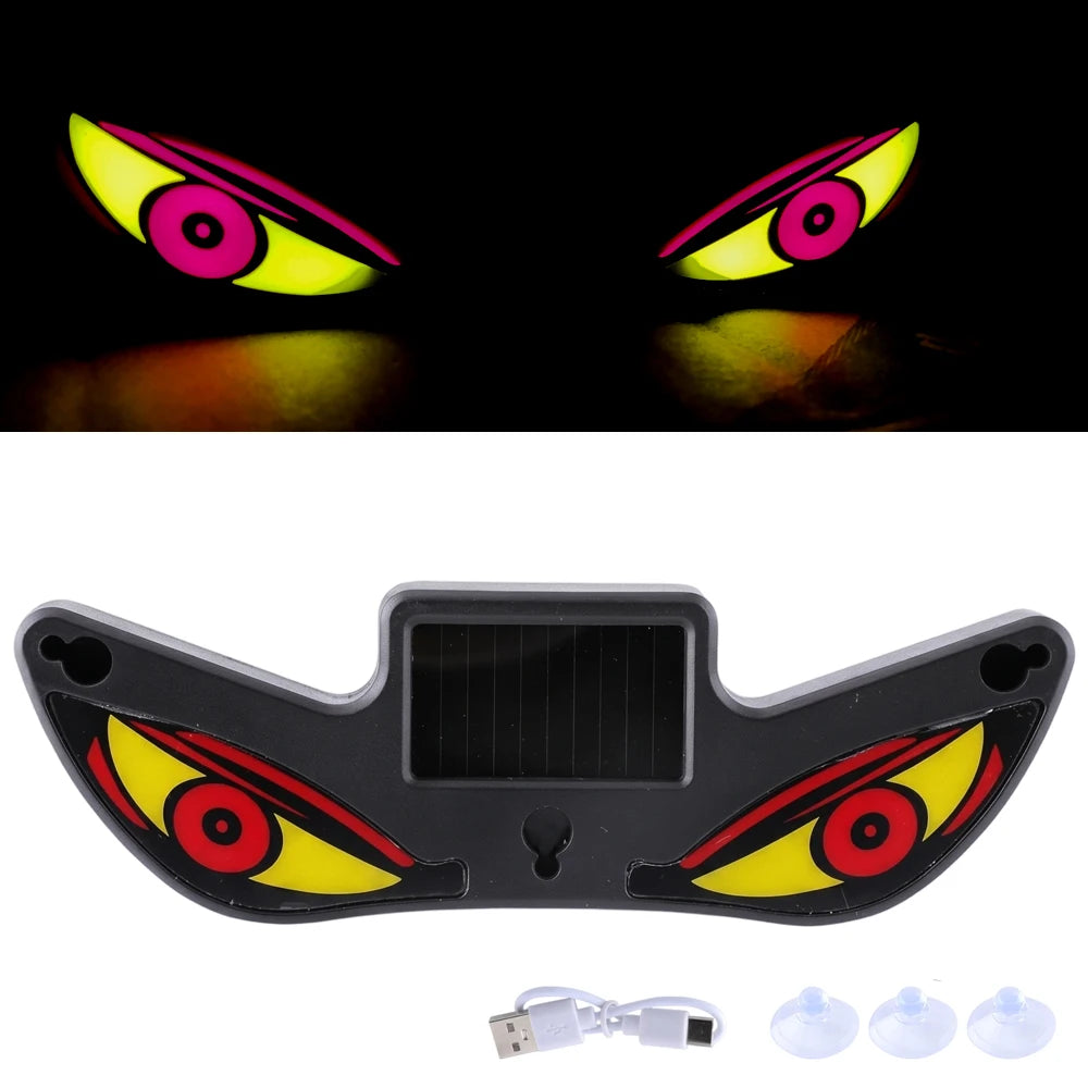 Solar LED Devil Eyes Warnsignal