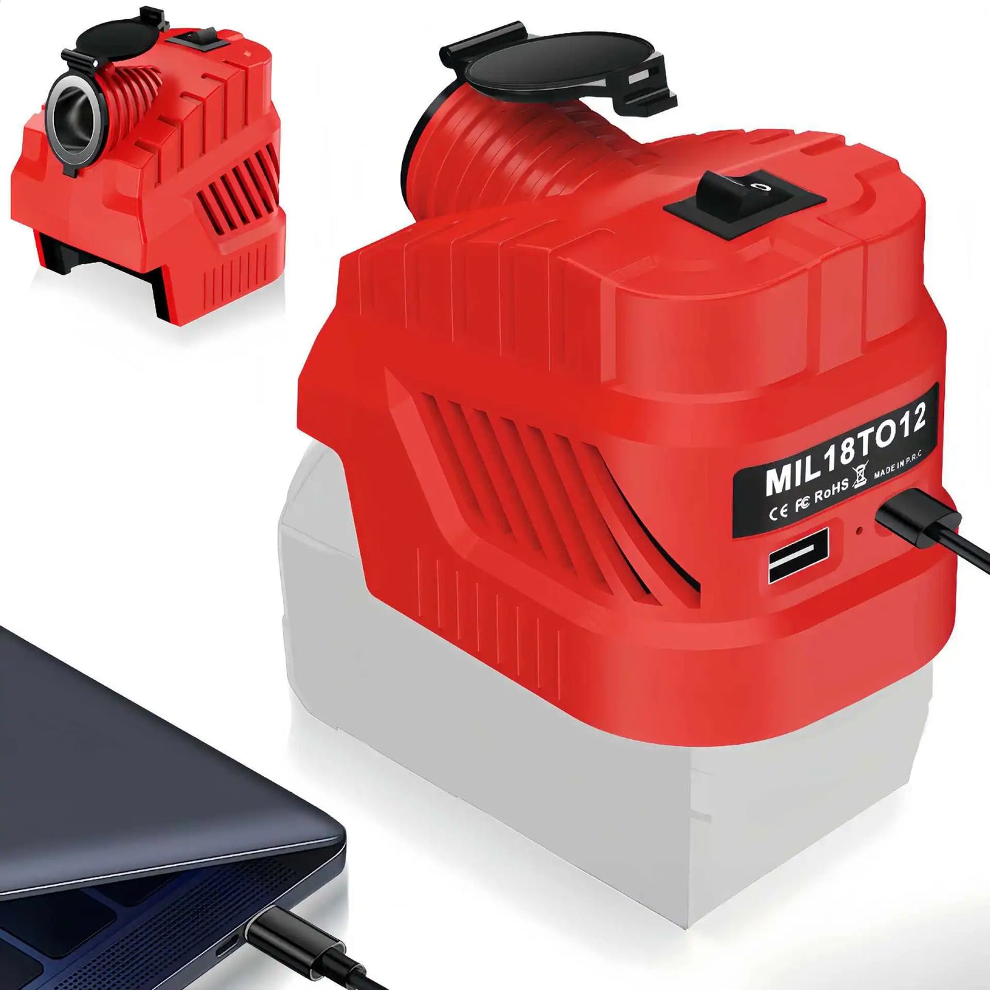 USB-Ladeadapter für Makita 18V Akkus