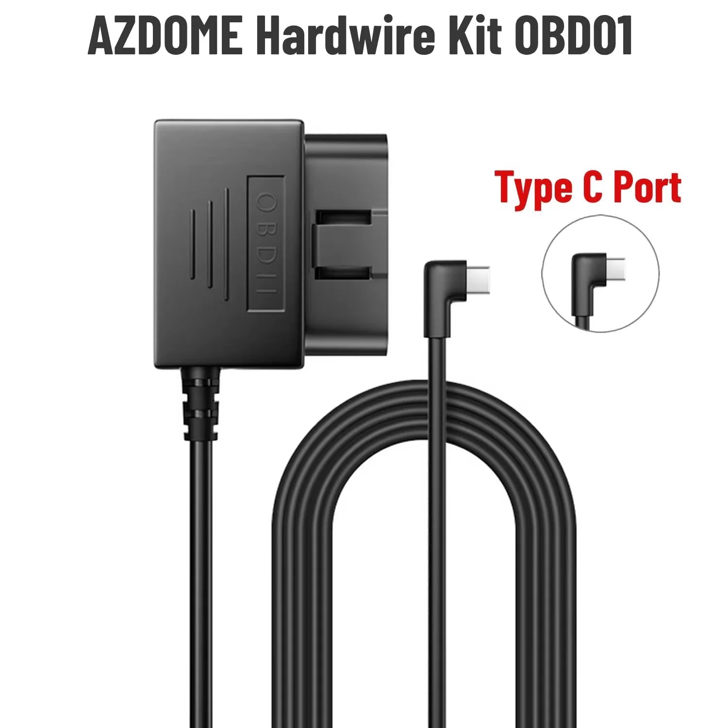 AZDOME OBD Hardwire Kit Type C