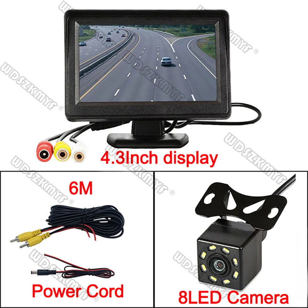 4.3 Zoll Rueckfahrkamera Monitor Display
