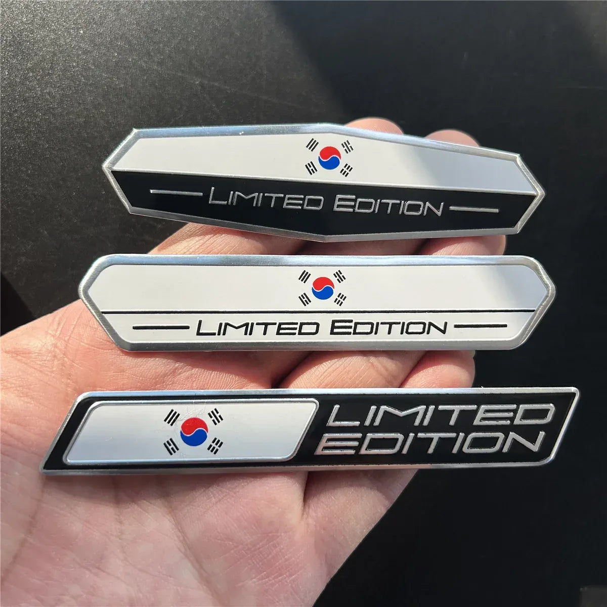 Limited Edition Südkorea Nationalflagge Emblem – SwissGlanzGarage Autopflege Schweiz
