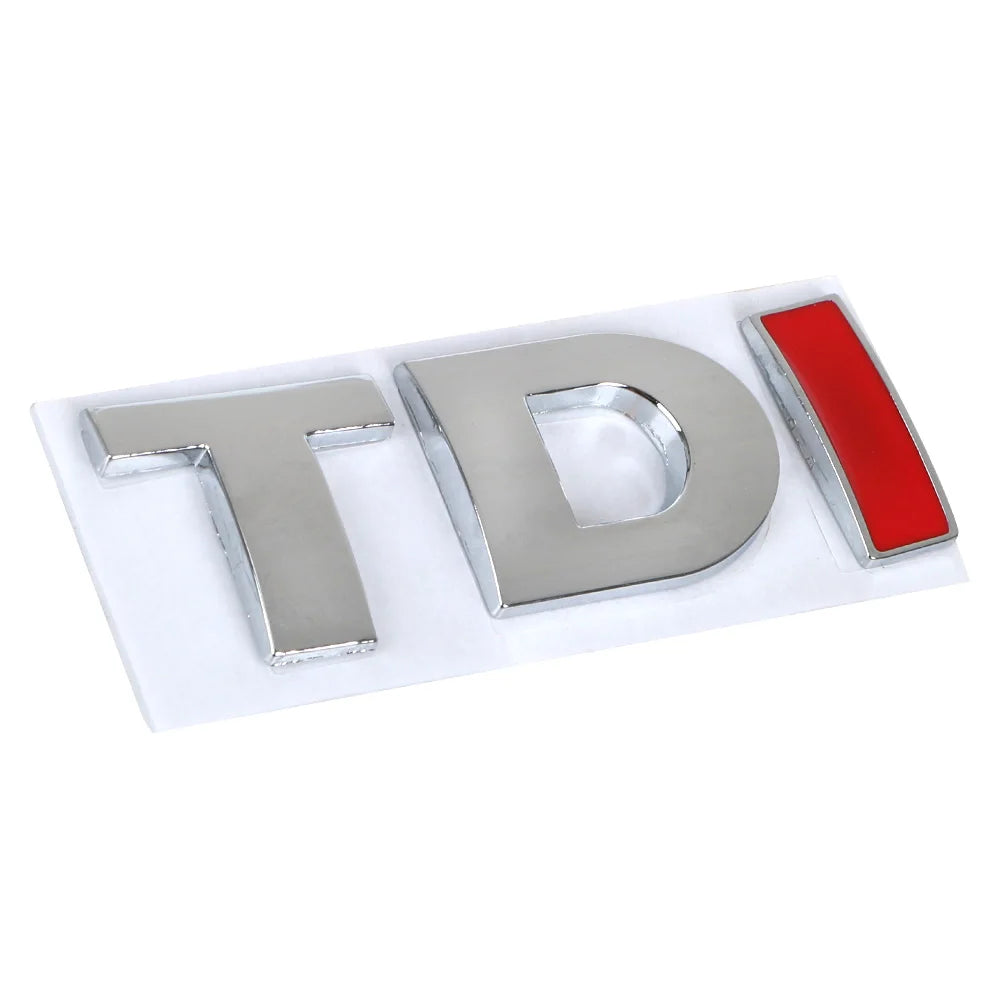 Turbo 3D Emblem Auto Aufkleber – aus Metall