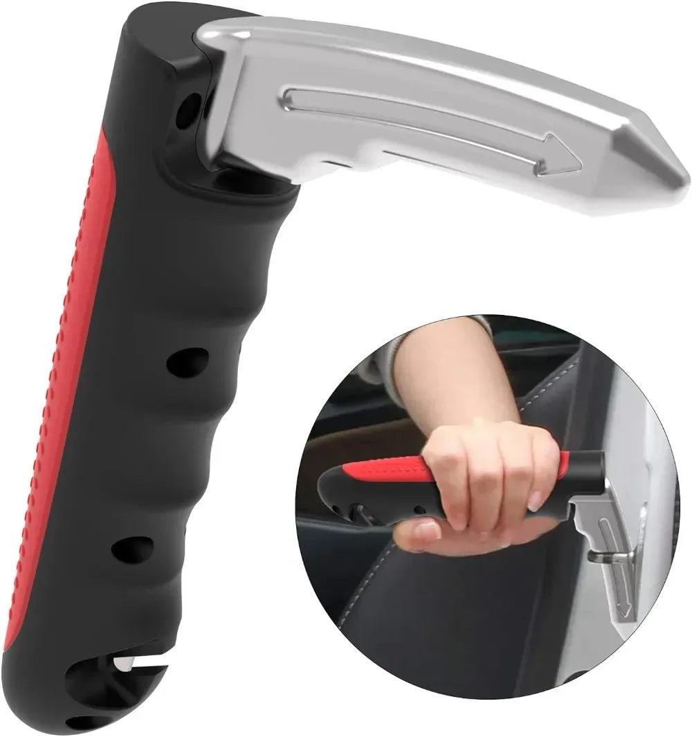 Auto-Einstiegshilfe & Notfallhammer 2-in-1 – SwissGlanzGarage Autopflege Schweiz
