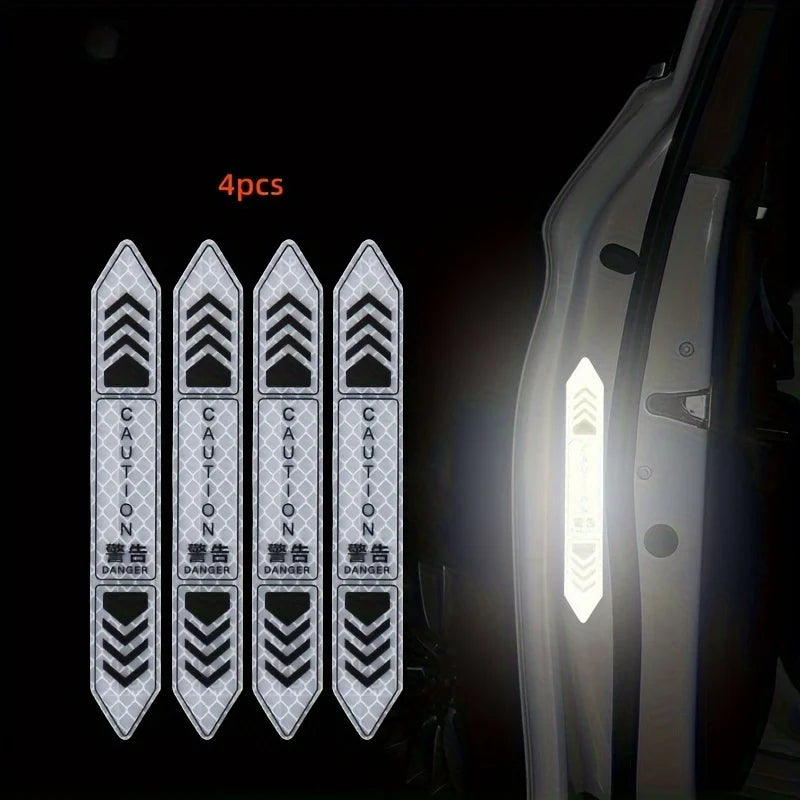 Reflektierende Auto-Türaufkleber Set