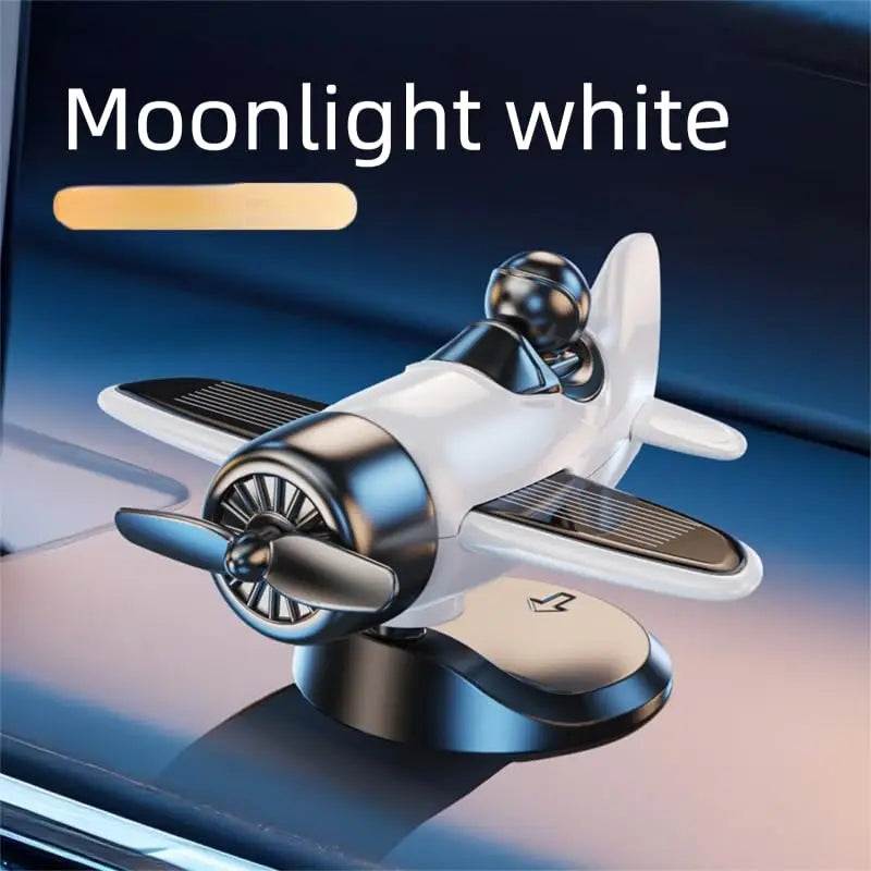 Solarbetriebene Drehende Flugzeug-Dekoration