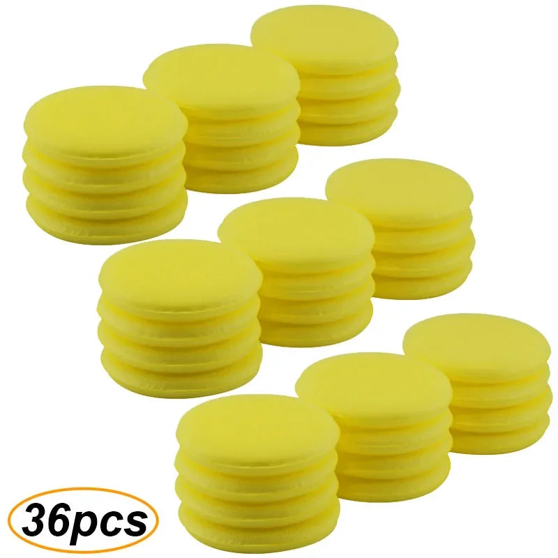 12er Polierscheibe Wachs-Applikator Set