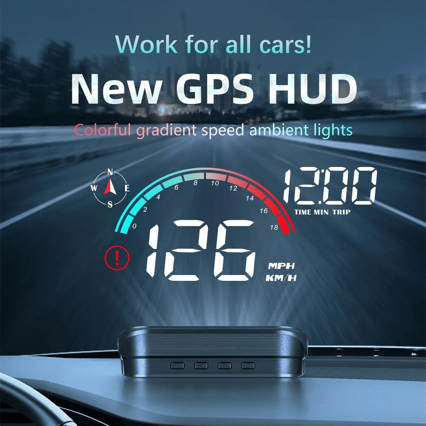 GPS HUD Geschwindigkeitsmonitor – SwissGlanzGarage Autopflege Schweiz