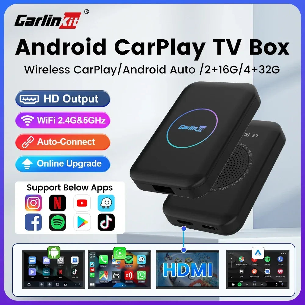 2026 CarlinKit LITE S Android TV Box – SwissGlanzGarage Autopflege Schweiz
