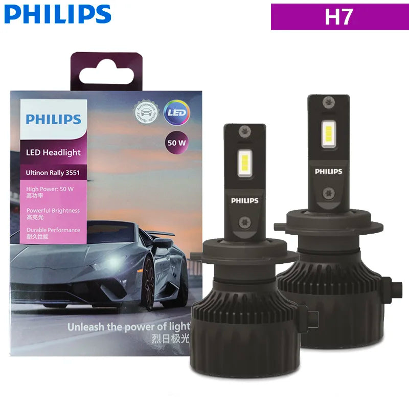 Philips Ultinon Rally 3551 LED H4 H7 H11 HB3 HB4