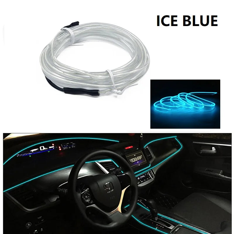 Neon LED Innenraumbeleuchtung Streifen 10m