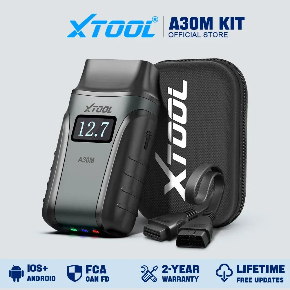 XTOOL A30M Bluetooth OBD2 Scanner – SwissGlanzGarage Autopflege Schweiz
