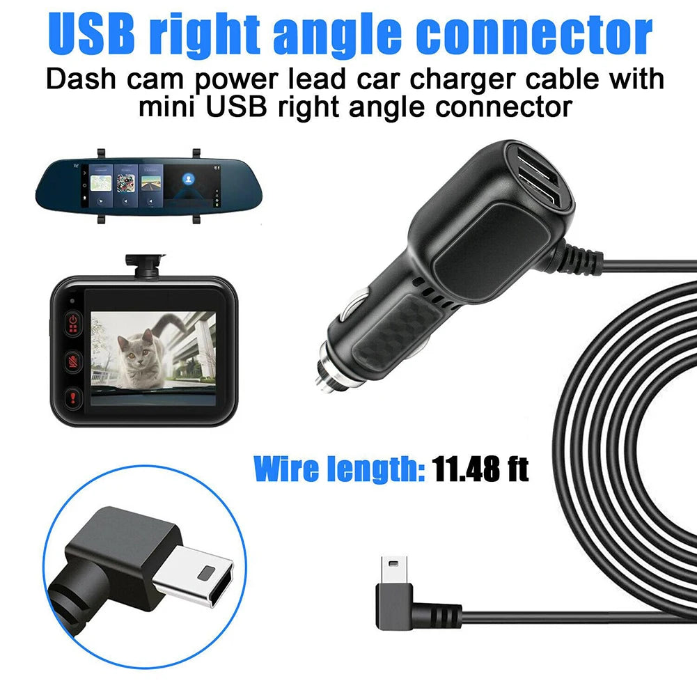 Dashcam Ladegerät Mini USB Kabel