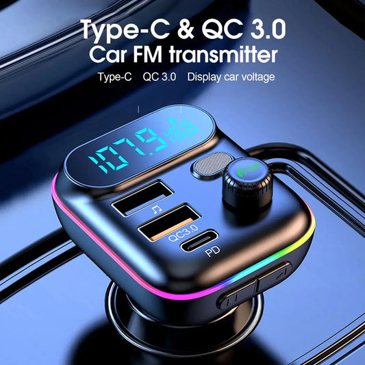 FM-Transmitter mit QC3.0 und USB-C – SwissGlanzGarage Autopflege Schweiz