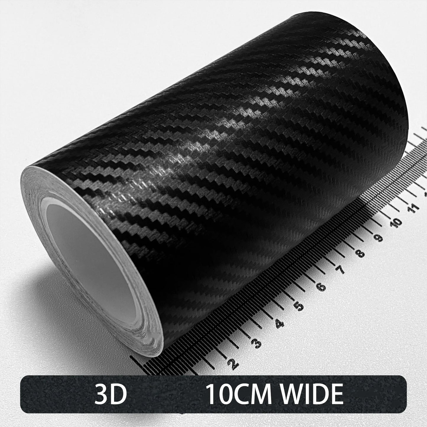 Carbon Fiber Aufkleber 10M