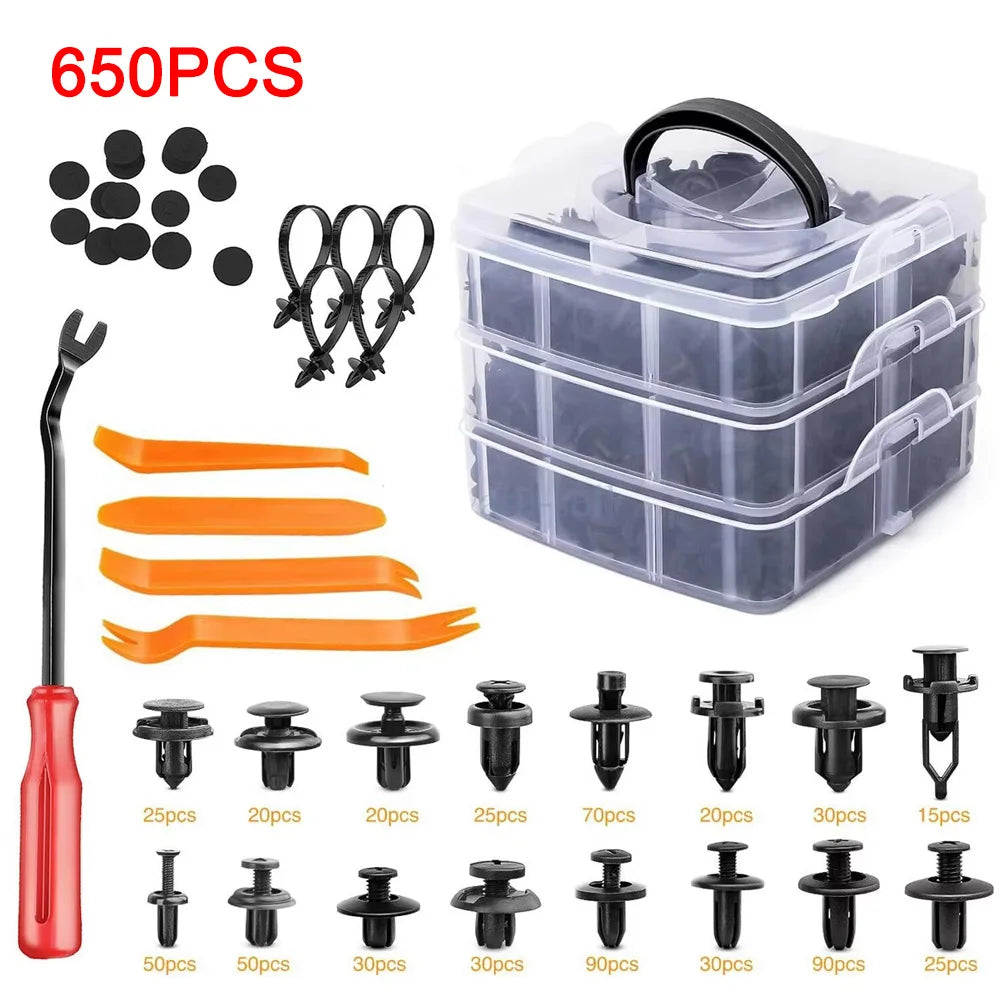 820 Teile Auto Retainer Clips Set