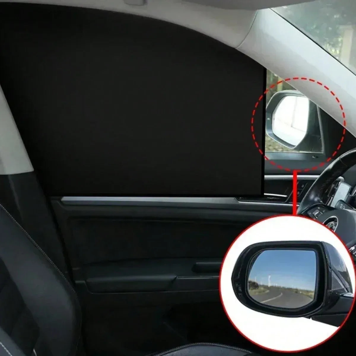 Magnetische Seitenfenster-Sonnenschutzfolie – SwissGlanzGarage Autopflege Schweiz