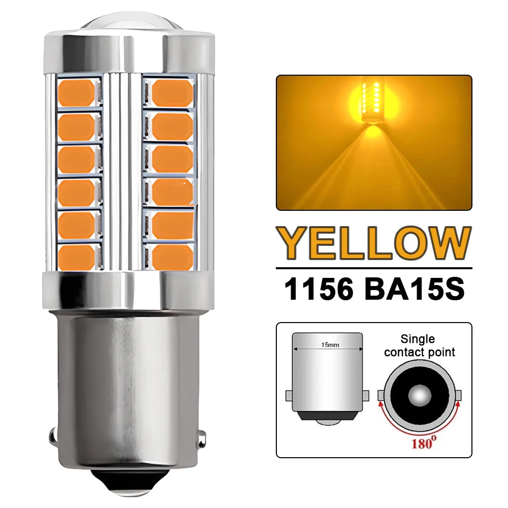 2/4 P21W BA15S 1156 1157 LED Lampen
