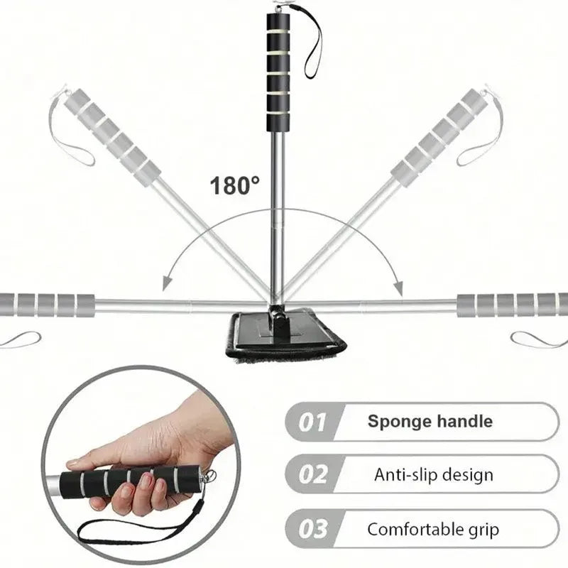 Telescopischer Scheiben-Abzieher – SwissGlanzGarage Autopflege Schweiz