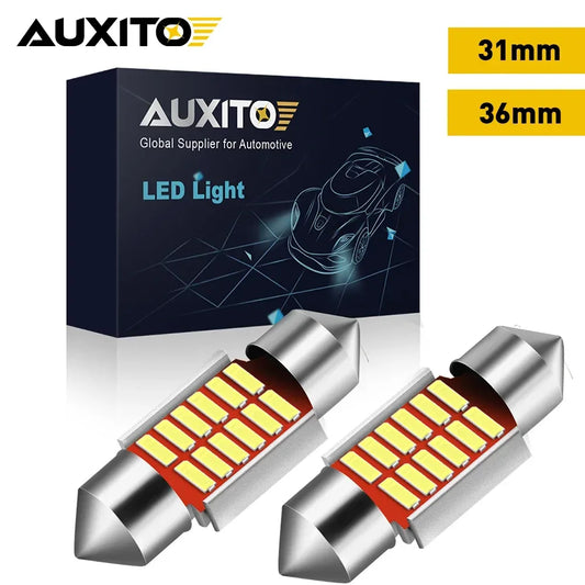AUXITO 31mm 36mm LED Canbus Festoon Birne – SwissGlanzGarage Autopflege Schweiz