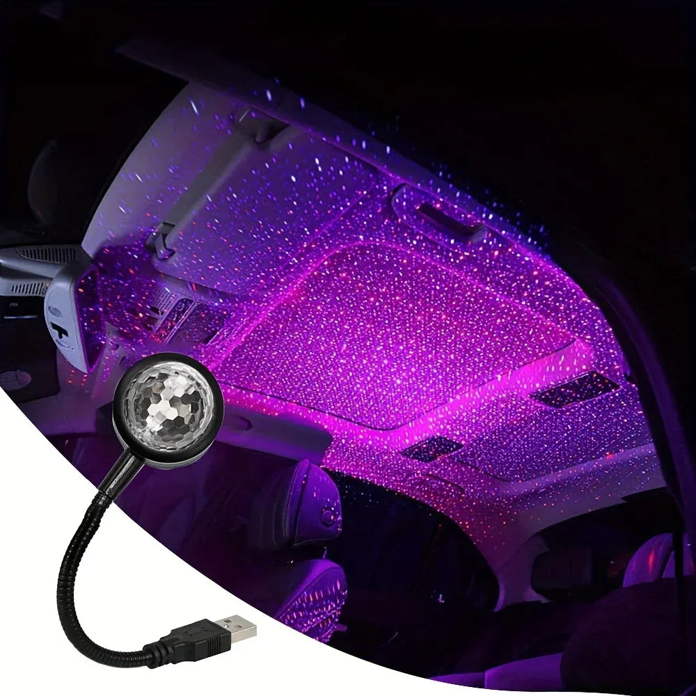 USB LED Sternenhimmel Innenbeleuchtung – SwissGlanzGarage Autopflege Schweiz