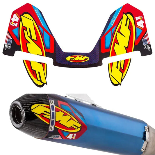 FMF 4.1 Factory Racing Auspuff-Aufkleber-Set