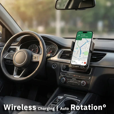 Kabelloses Ladegerät Auto Handy Halter – SwissGlanzGarage Autopflege Schweiz
