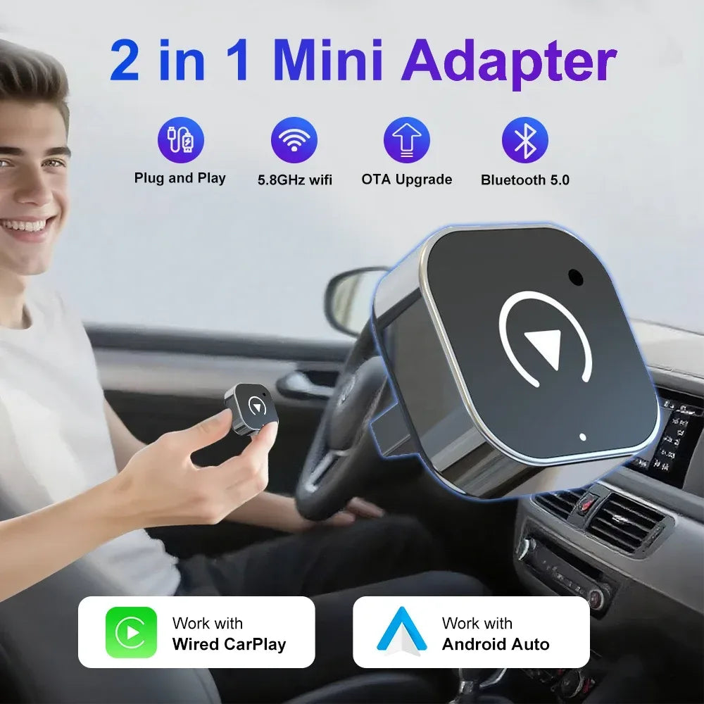 2in1 CarPlay/Android Auto Adapter – SwissGlanzGarage Autopflege Schweiz