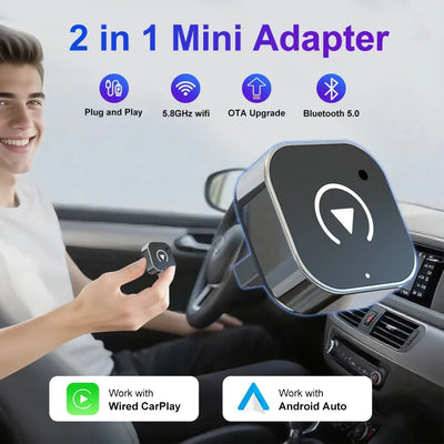 2in1 CarPlay/Android Auto Adapter – SwissGlanzGarage Autopflege Schweiz